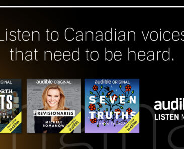 An_Audible_digital_poster_featuring_several_titles_from_this_special_collection